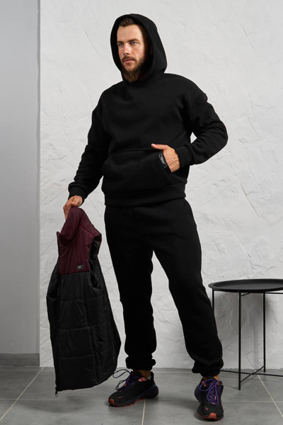 Чоловічий спортивний костюм "Сілер" чорний