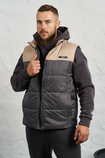 Чоловічий спортивний костюм "Сілер" графіт