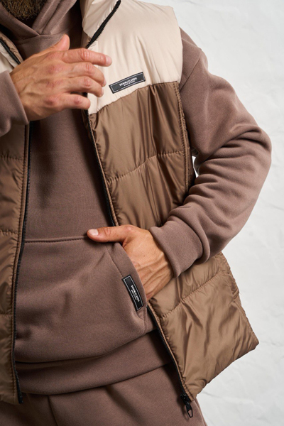 Чоловічий спортивний костюм "Сілер" капучино