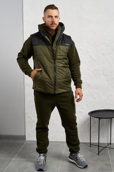 Чоловічий спортивний костюм "Сілер" хакі