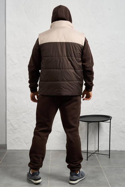 Чоловічий спортивний костюм "Сілер" шоколад