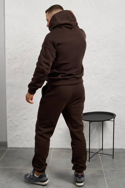 Чоловічий спортивний костюм "Сілер" шоколад