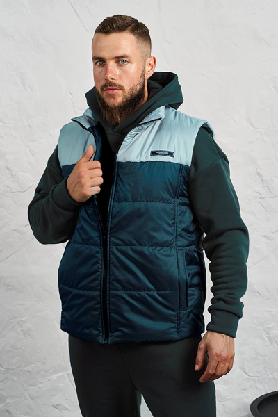 Чоловічий спортивний костюм "Сілер" смарагдовий