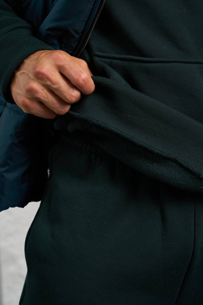 Чоловічий спортивний костюм "Сілер" смарагдовий