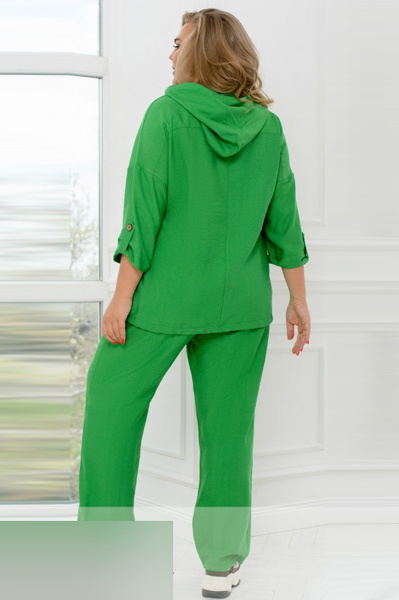 Літній костюм "Жанет" зелений