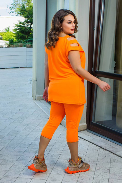 Літній костюм "Оллі" оранжевий