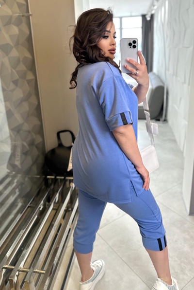 Літній спортивний костюм "Панацея" голубий