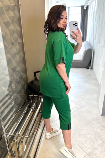 Літній спортивний костюм "Панацея" зелений