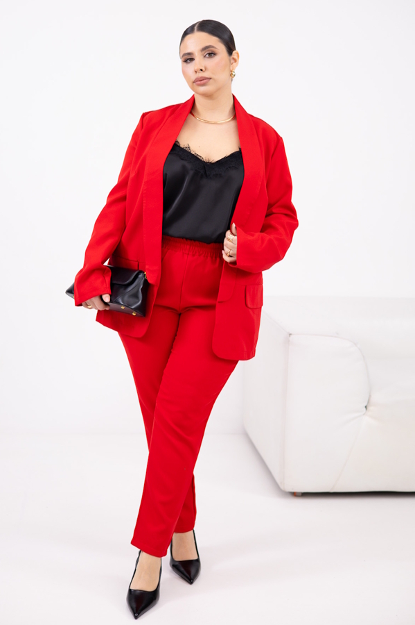 Костюм-трійка "Сюзіан" червоний