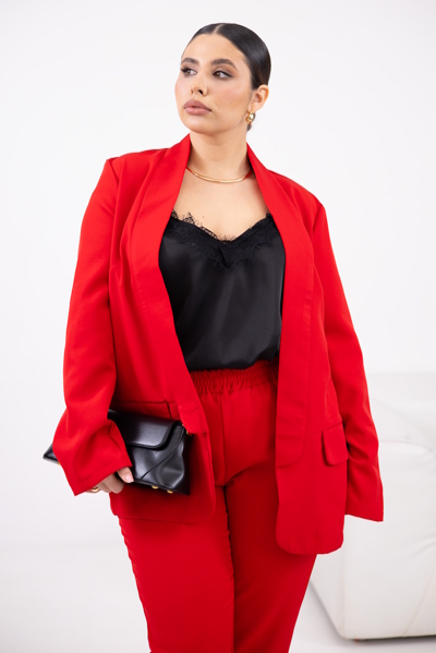 Костюм-трійка "Сюзіан" червоний