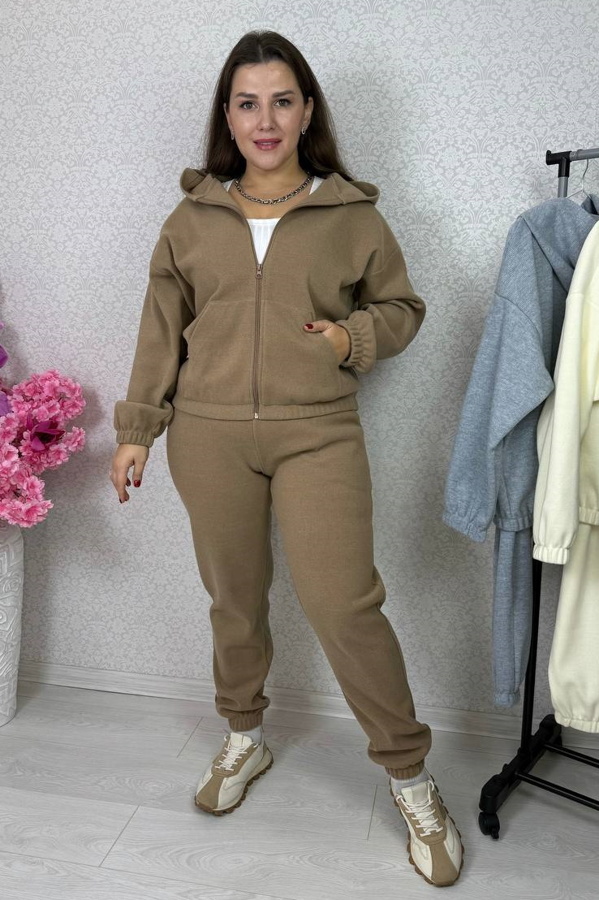 Теплий костюм "Хілтон" капучіно Теплий костюм "Хілтон" капучіно