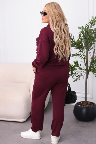 Костюм "Давос" бордо