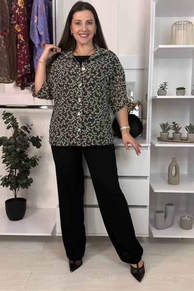 Костюм-трійка "Джері" чорний