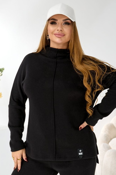 Костюм з ангори "Іліада" чорний