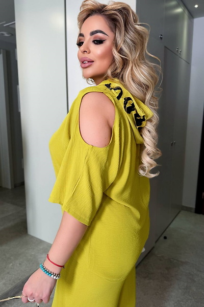 Костюм "Каспер" гірчиця