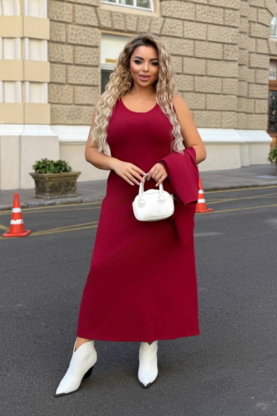 Костюм "Лея" бордовий