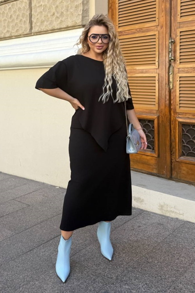 Костюм "Лея" чорний