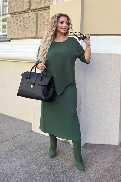 Костюм "Лея" зелений