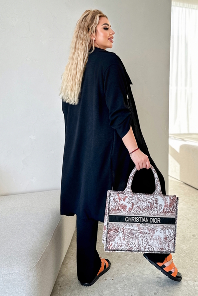 Костюм-трійка "Мілана" чорний