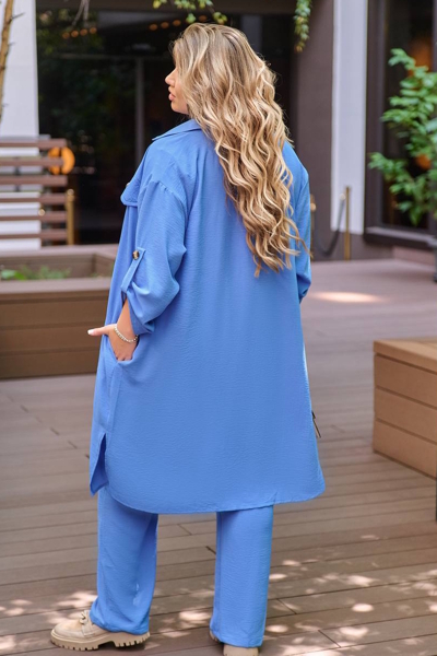 Костюм-трійка "Мілана" голубий