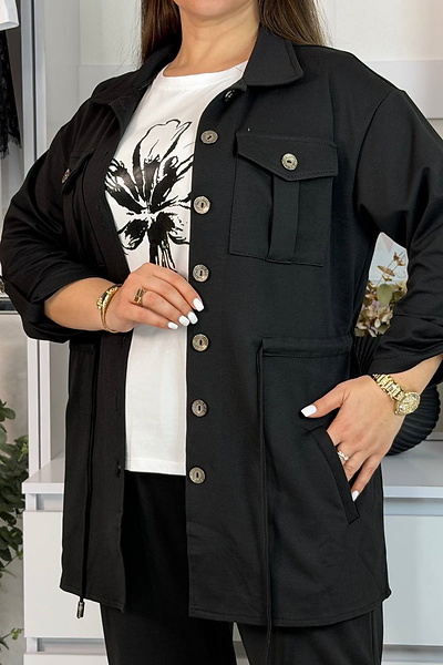 Костюм-трійка "Несті" чорний