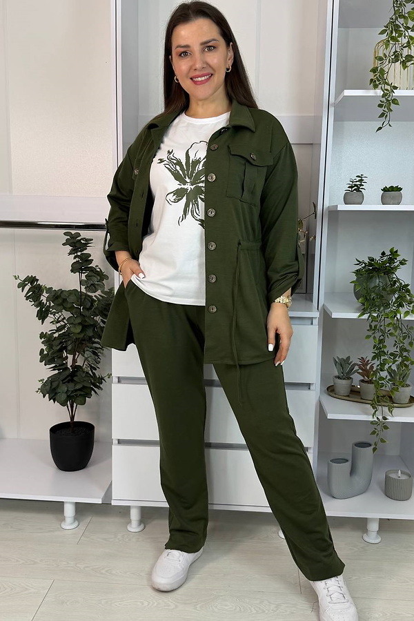 Костюм-трійка "Несті" хакі