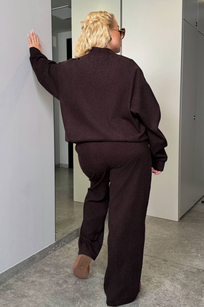 Костюм-трійка "Проект" шоколад