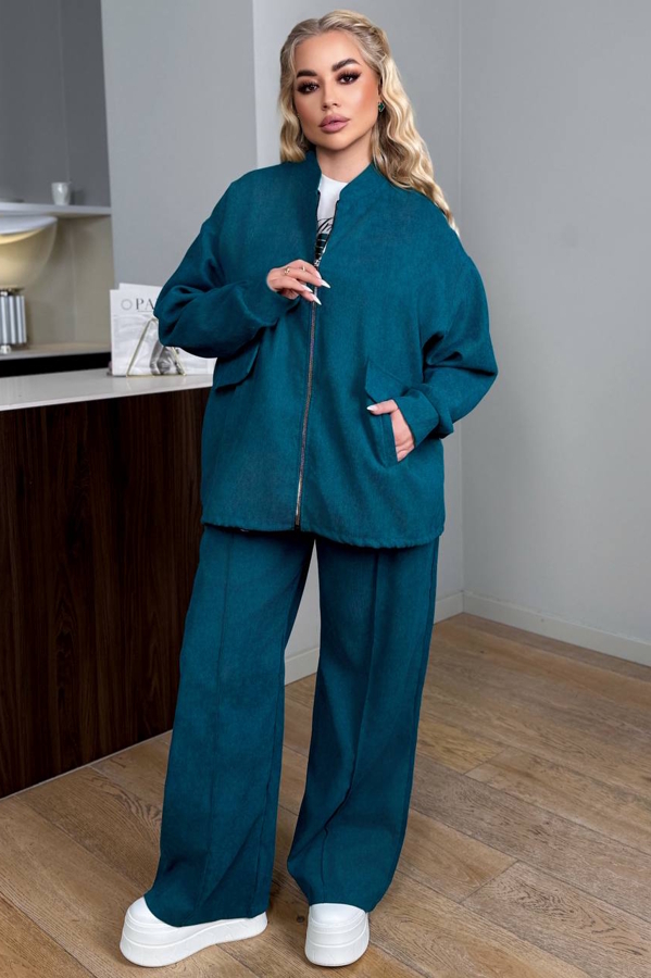 Костюм-трійка "Проект" морська-хвиля