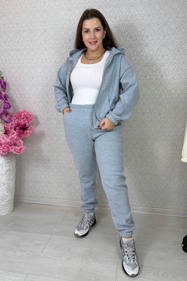 Теплий костюм "Хілтон" сірий Теплий костюм "Хілтон" сірий