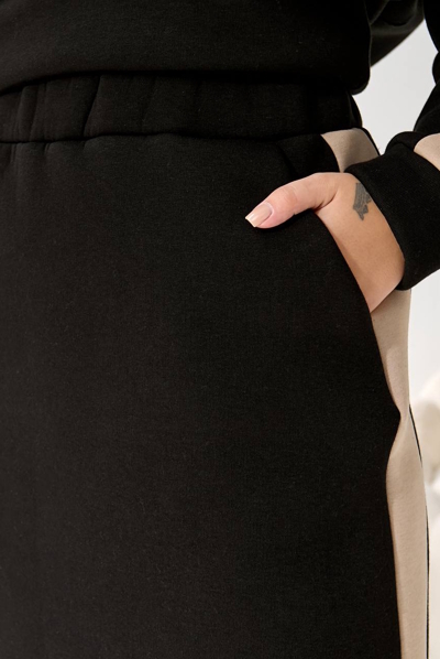 Теплий костюм "Медісон" чорний