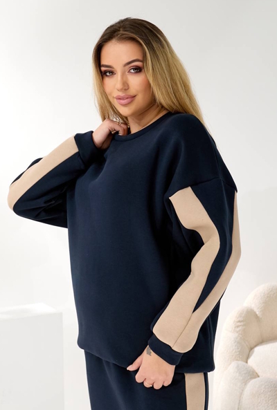 Теплий костюм "Медісон" темно-синій