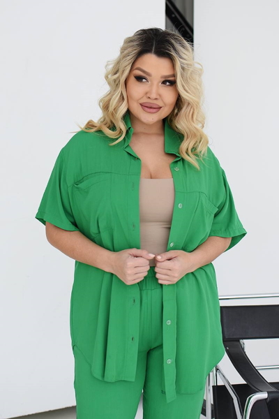 Літній костюм "Олександрія" зелений
