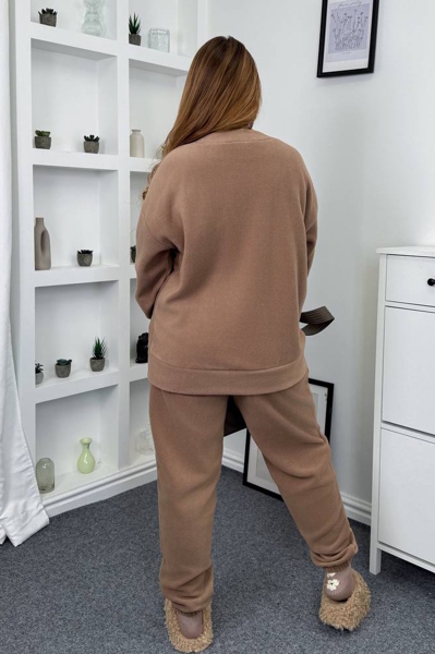 Теплий костюм "Лілібет" мокко Теплий костюм "Лілібет" мокко