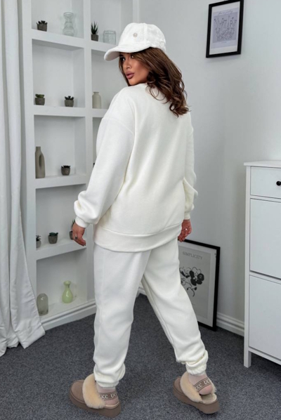 Теплий костюм "Лілібет" молоко Теплий костюм "Лілібет" молоко