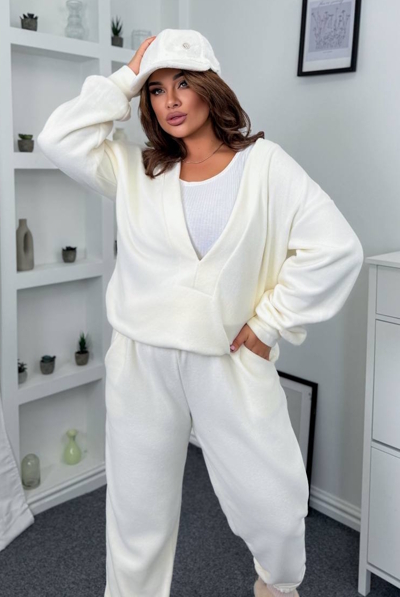 Теплий костюм "Лілібет" молоко Теплий костюм "Лілібет" молоко