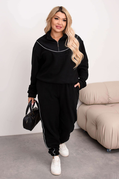 Теплий костюм "Гранд" чорний