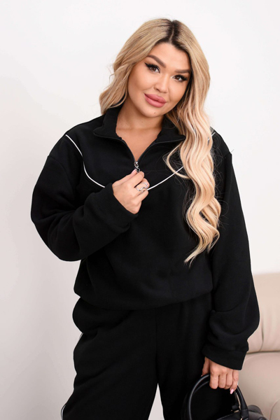 Теплий костюм "Гранд" чорний