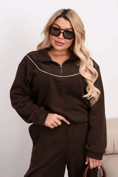 Теплий костюм "Гранд" шоколад