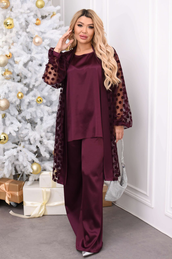 Костюм "Карен" марсала