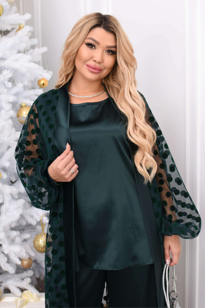 Костюм "Карен" темно-зелений