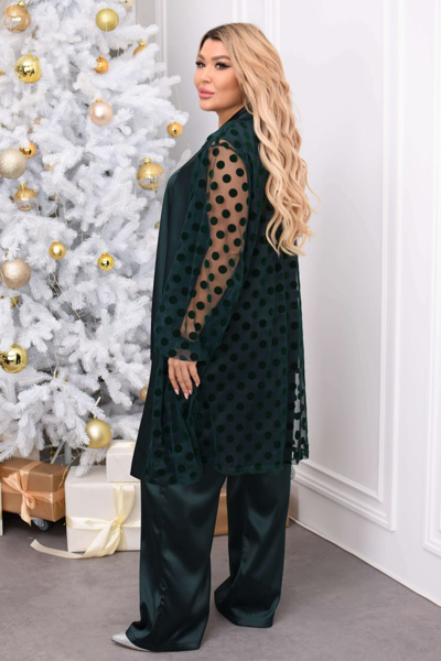 Костюм "Карен" темно-зелений