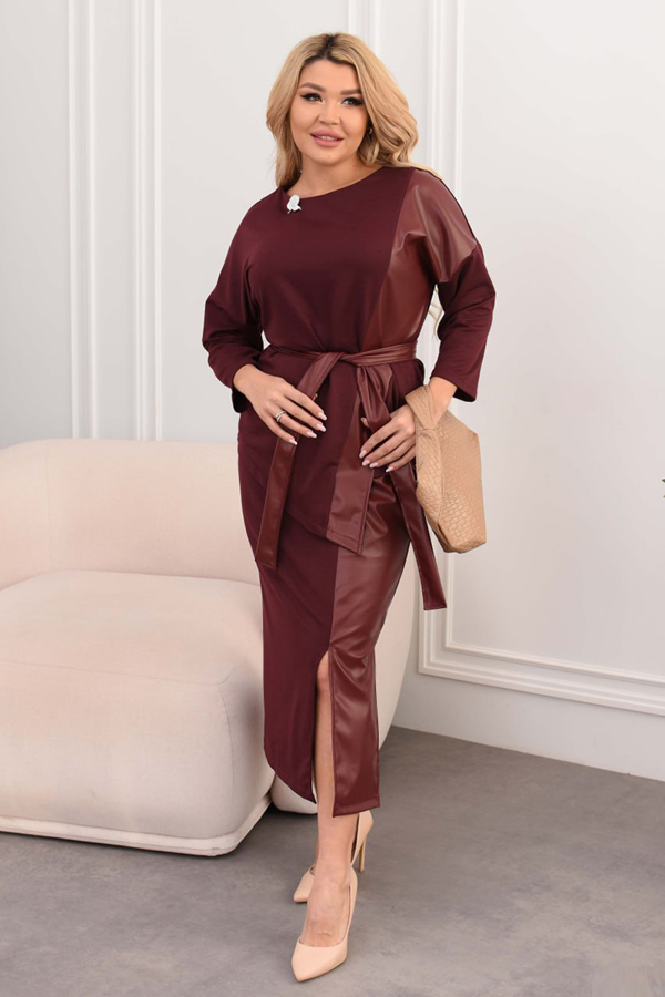 Костюм "Мейна" бордовий