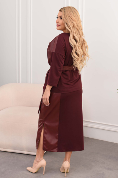 Костюм "Мейна" бордовий