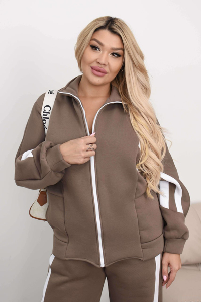 Теплий костюм "Менсіс" мокко