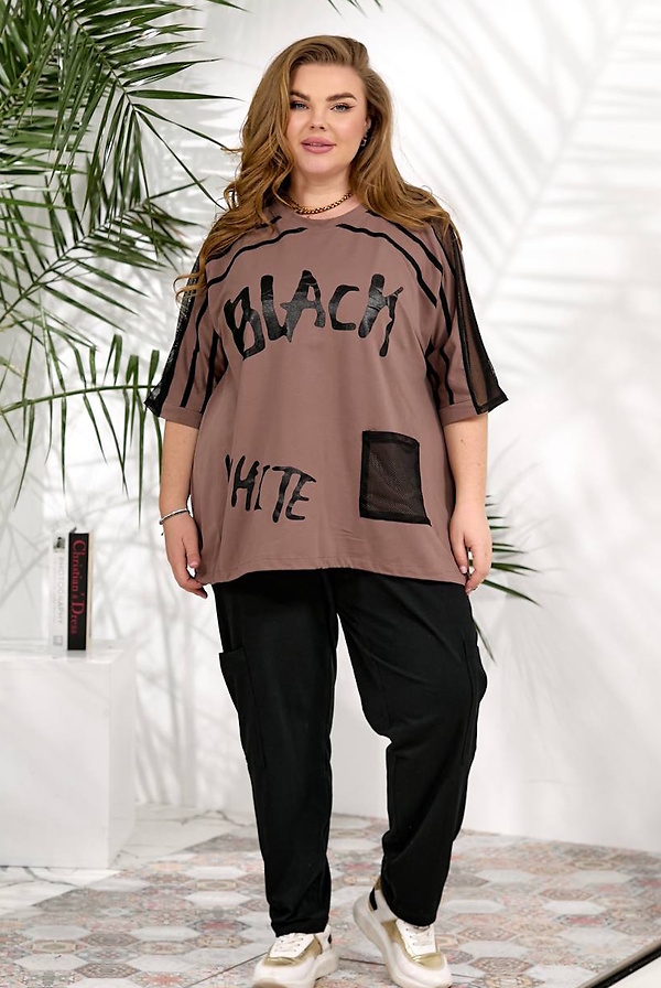 Літній костюм "Арія" мокко