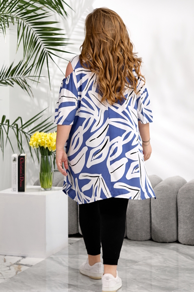 Літній костюм "Бегонія" голубий