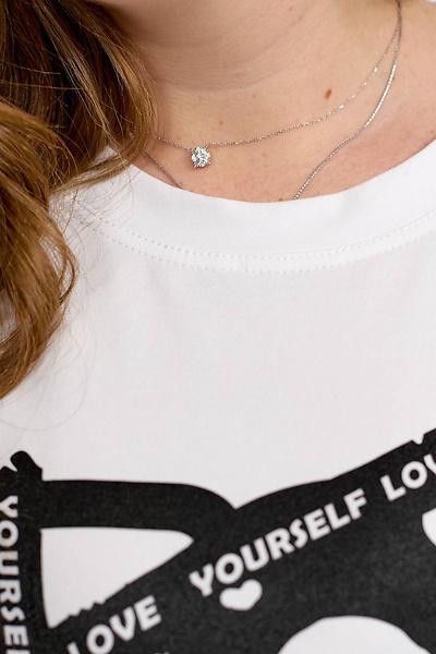 Літній костюм "Мікі" білий