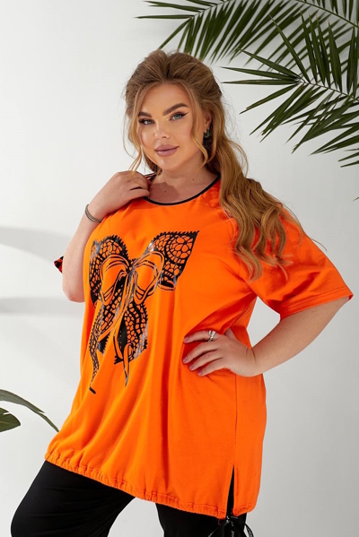 Літній костюм "Рита" оранжевий Літній костюм "Рита" оранжевий