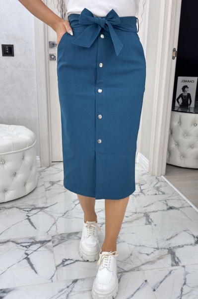 Костюм з котону "Ліана" морська-хвиля