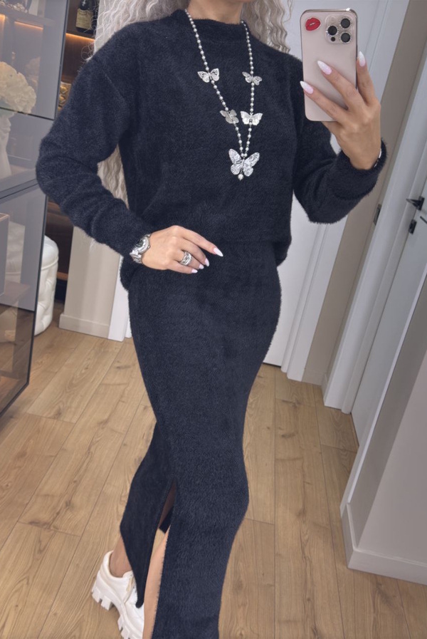 Костюм з альпаки "Люсі" чорний